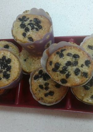 Foto resep Vanilla Raisin Muffins