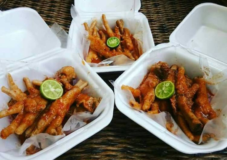 Resep Ceker Ayam Bumbu Mercon Youtube Resep Ceker Ayam Bumbu Mercon Youtube