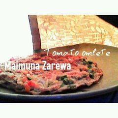 A picture of Tomato omelette.