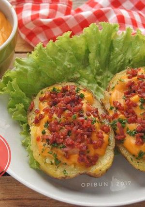 Foto resep Baked Potato (kentang panggang)
