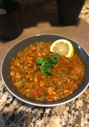 صورة لوصفة شوربة حمراء