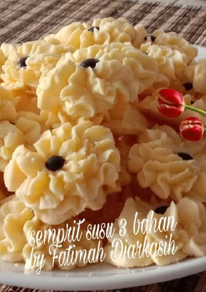 Foto resep Semprit Susu 3 Bahan