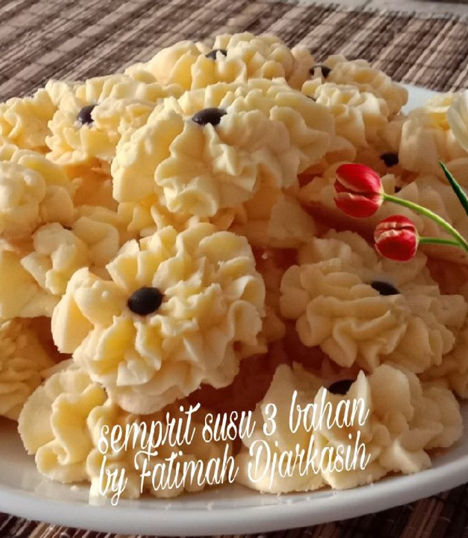 Foto resep Semprit Susu 3 Bahan