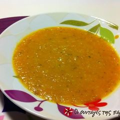 A picture of Easy tomato velouté soup.
