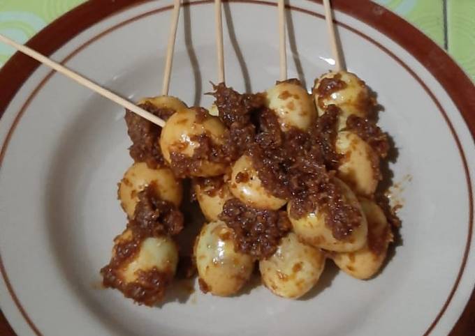 Sate Telur Puyuh