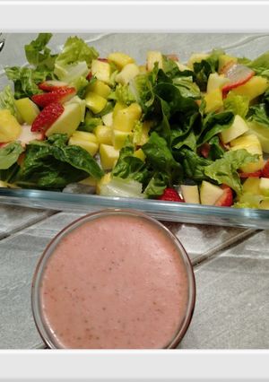 Una foto de Aderezo de fresa 🍓