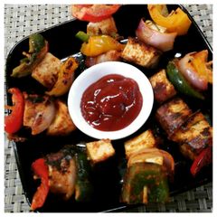 A picture of Paneer tikka.