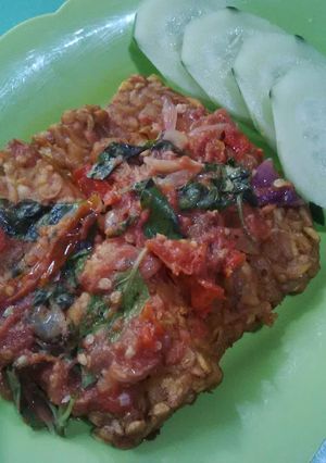 Foto resep Penyet Tempe Sambel Kemangi