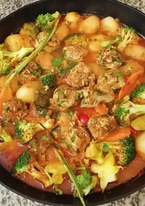 Une photo de DOLMA aux légumes d'été 🐠🌶️🥦🥕