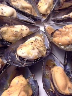 Una foto de Mejillones al toque de curry