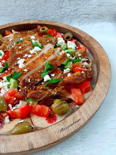 عکسی از دستور مرغ گریل و سبزیجات(شام رژیمی)