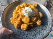 Kép erről: csirkemell gnocchi tejszin