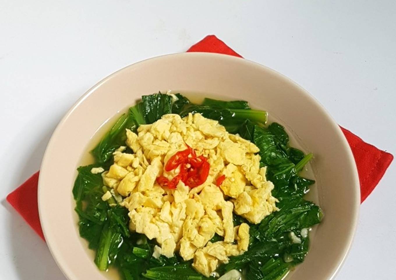 263. Sayur sawi telur