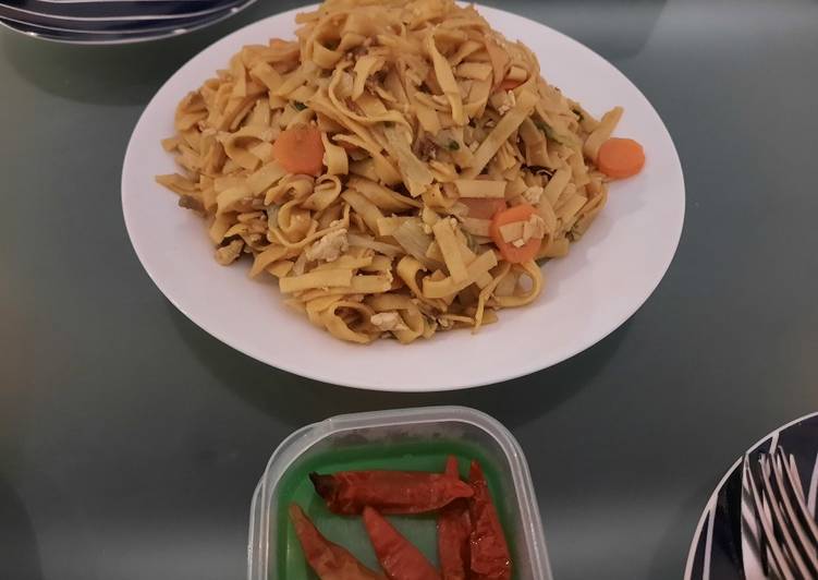 Resep Indonesian fried noodle (mie goreng), Sempurna