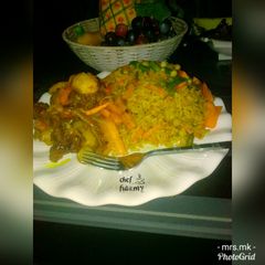 A picture of Jollop rice by ful@rny"ss kitchen..