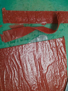 A picture of Homemade Fruit roll ups.