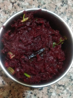 பீட்ரூட் பொரியல் செய்முறை முக்கிய புகைப்படம்