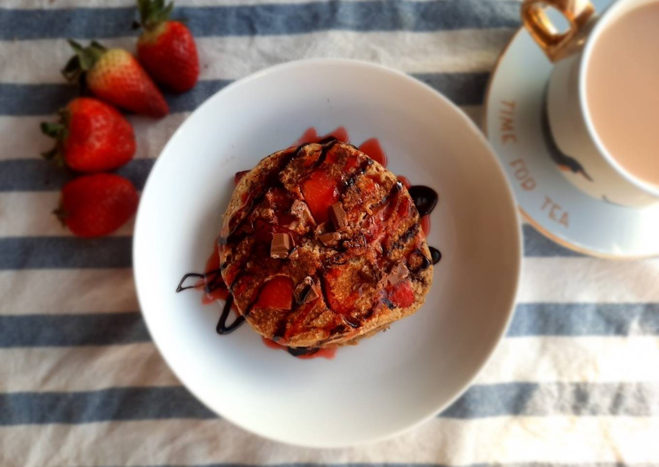 Tortitas de fresas 🍓