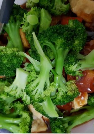 Foto resep Tahu Brokoli saus tiram