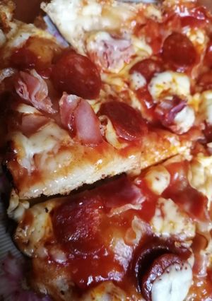 Zdjęcie przepisu Pizza z patelni.