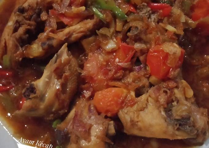 Resep praktis memasak 41.Ayam Kecap Pedas Manis💞 yang sempurna