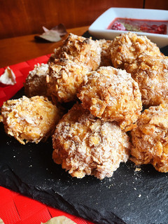 Una foto de Palomitas de pollo saludables