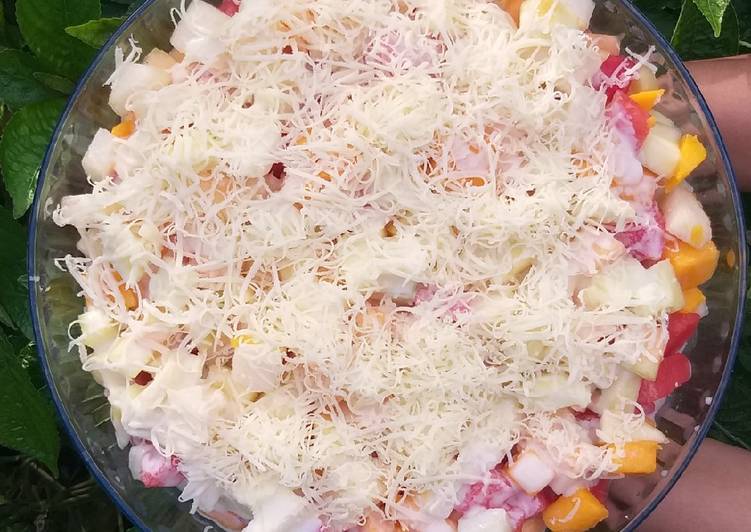 Resep Salad Buah | Cara Masak Salad Buah Yang Lezat Sekali