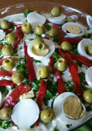 Una foto de Ensaladilla de atún al estilo de Mari Carmen