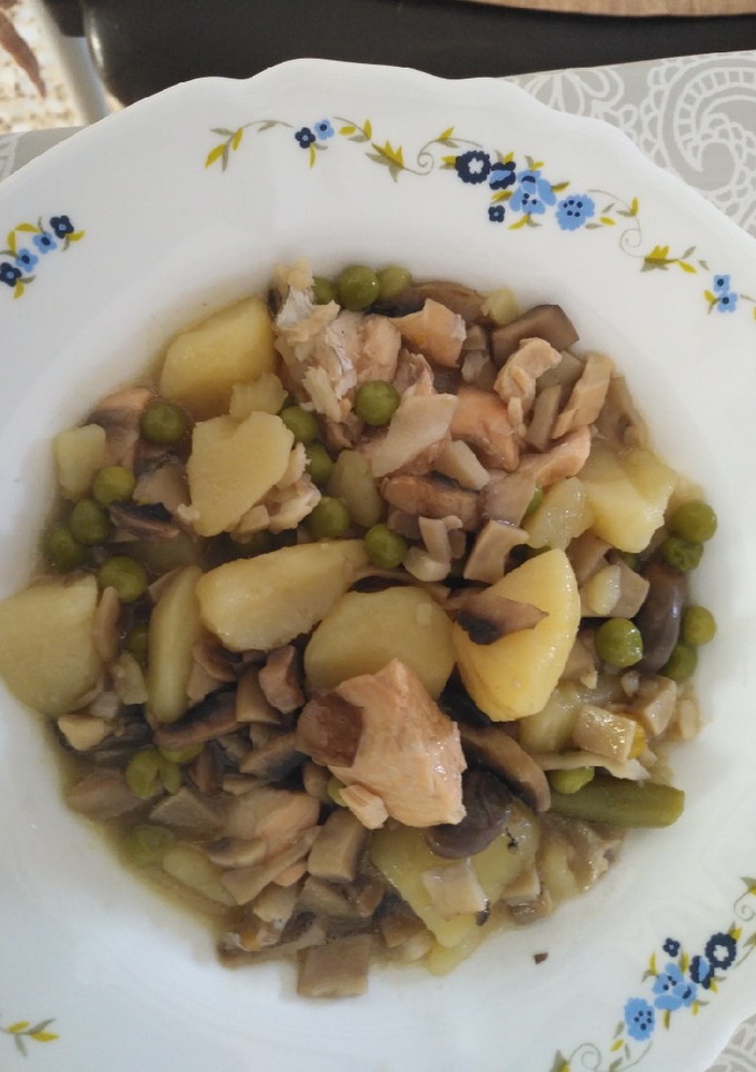 Una foto de Guisado de pescado a mi manera