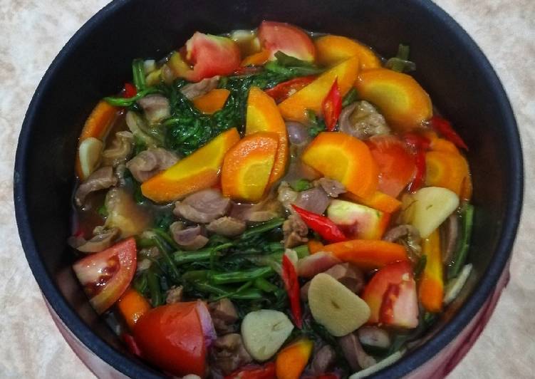 Tumis Kangkung Ampela