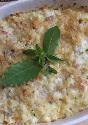 Una foto de Pastel de verduras y carne rápido