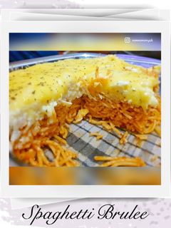 Foto resep Spaghetti Brulee