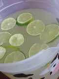 Agua de limón para el calor 🍋