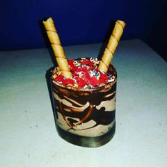 A picture of Chocolate mousse.
