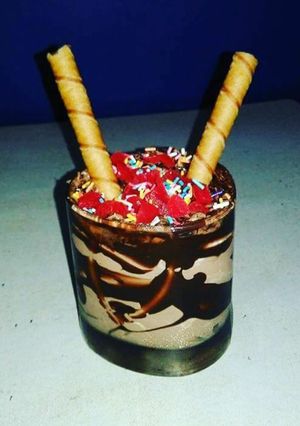 A picture of Chocolate mousse.