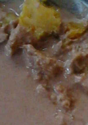 A picture of Ground nut stew (Ndengu ya Njugu).