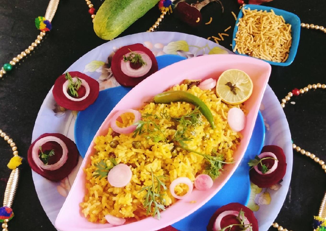 Vegetable masala pulao (one- pot meal) veg masala rice