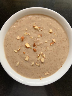 A picture of Vegan Brown Rice Porridge/Kheer.