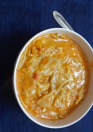 A picture of Homemade Farfalle pasta.
