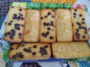 Une photo de financier chocolat