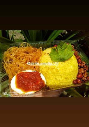 Foto resep 023. Nasi Liwet / Nasi Kuning 🖤
