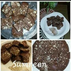 A picture of Nutella Brownies.