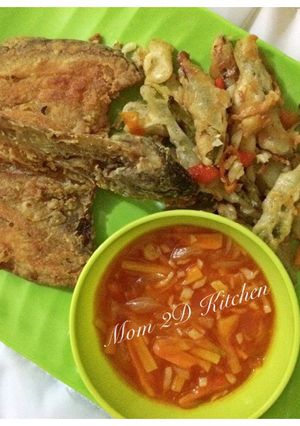 Foto resep Gurame goreng tepung saos asam manis simple & mudah utk pemula🤗
