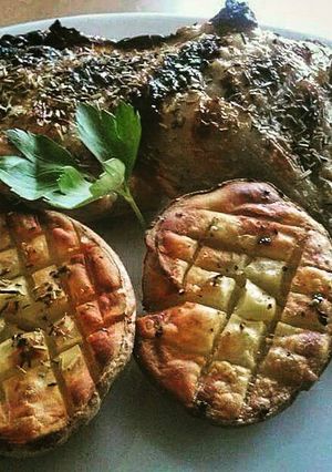 Una foto de Pollo a la brasa