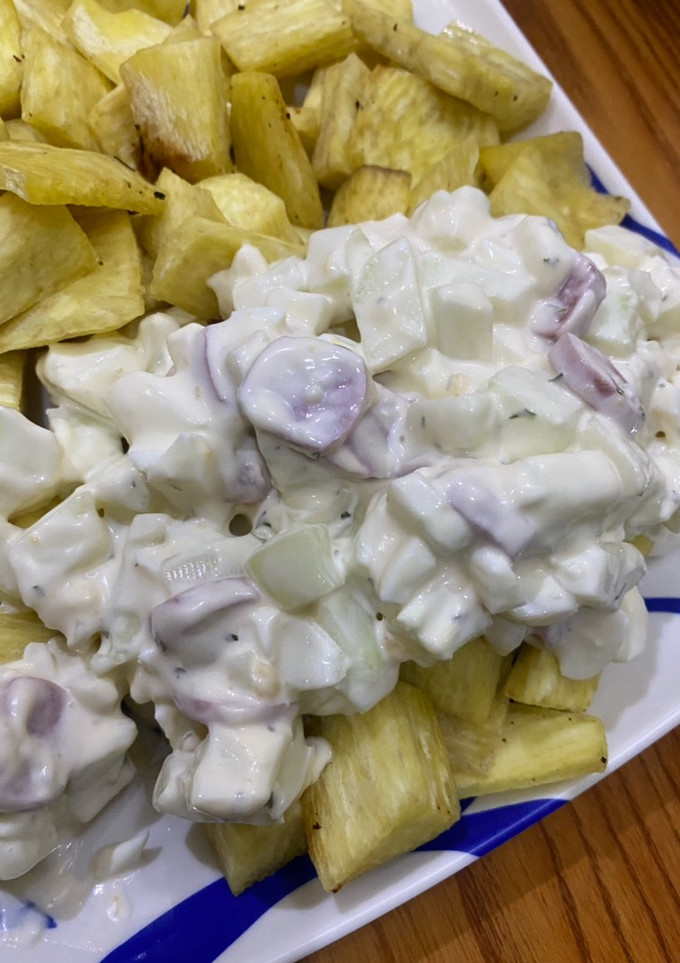 A picture of Easy cucumber salad.