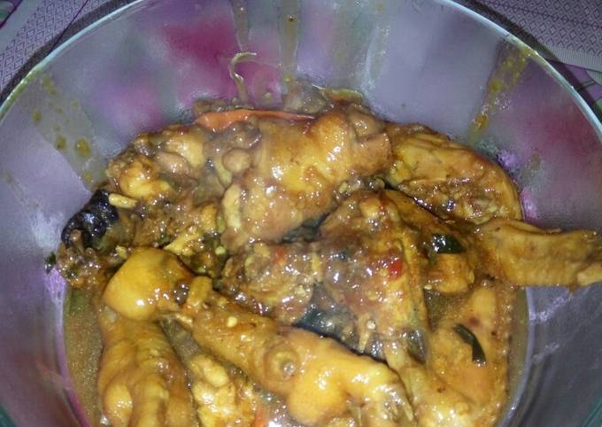 Ayam kecap pedas manis mantap