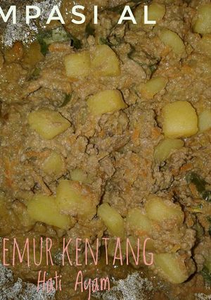 Foto resep Semur kentang hati ayam- mpasi 1y+