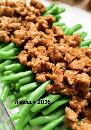 Foto resep Buncis Daging Cincang ala ku