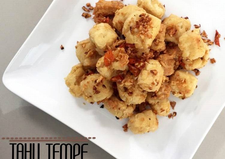 Resep Tahu Tempe Cabe Garam Anti Gagal