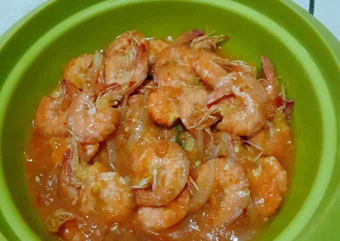 Udang saos padang